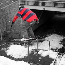 Ledst&aring;ng :). Foto: Andreas Knoop. &Aring;kare: Joakim Croy.