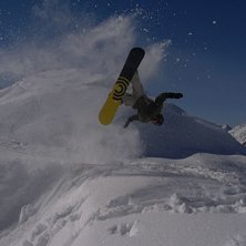Back-flip. Foto: Paul the kiwi. &Aring;kare: Jonas Ahlsson.