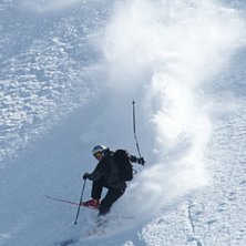 Flatland Lincoln to Powder.
Observera det krokiga. Foto: Martin. &Aring;kare: Jossi.