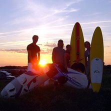 Fr&aring;n v&auml;nster: Johan, Jag (Ville), Gustav och Nic. Foto: Johan Bergqvist. &Aring;kare: Ville Berg-Malmborg.