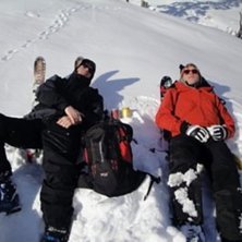 Chillar me bira i Pettneu!. Foto: Filip Lindewall.