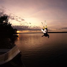 backflip. Foto: Alexander Runehellen. &Aring;kare: Matthias Karth&auml;user.