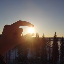 sol. Foto: gustav f&auml;lt.