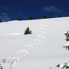 Ensam uppe i Hoosier Pass en l&ouml;rdagmorgon n&auml;r al. Foto: Jonas Emilsson. &Aring;kare: Jonas Emilsson.
