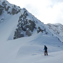P&aring; toppen av Blackcomb Glacier. Foto: Andreas Nilsson. &Aring;kare: Jonas Andersson.