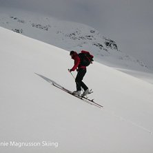 P&aring;sk i Viterskalsstugan, toppturer i omr&aring;det.. Foto: Ronnie Magnusson. &Aring;kare: Chatarina Larson.