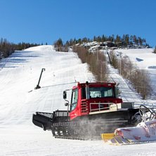 Innan backen &ouml;ppnar pistas f&ouml;r fullt.. Foto: Marcel K&ouml;ppe.