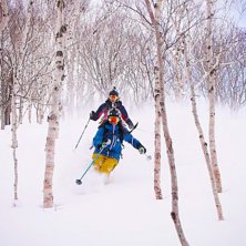 Nicole Lejdeby - Demo&aring;kning i pudersn&ouml;, Go Sport.