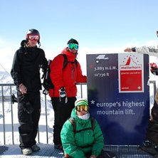 p&aring; toppen i Zermatt. Foto: Martin Wikstr&ouml;m. &Aring;kare: Marcus Axel Robin Adam.