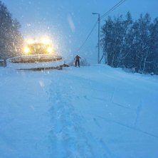 Julaften 
Langrensl&oslash;ypa er preppa og sporsatt. Sk.