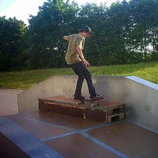 En skatare railar.... Foto: Dennis Asplund. &Aring;kare: N&aring;gon sk&ouml;n skatare.