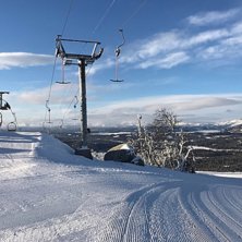 N&aring; har vi ny sn&oslash; i bakkene og helt perfekt vinte.