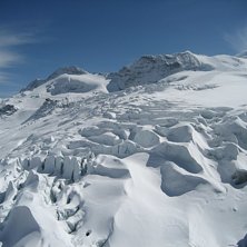 Foto: Hans Halldin. &Aring;kare: H&auml;ftiga glaci&auml;rsprickor.