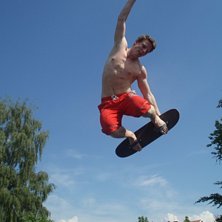 Lite kul i sommar v&auml;rmen..
. Foto: Robin Ljungqwist. &Aring;kare: Axel Reimbladh.