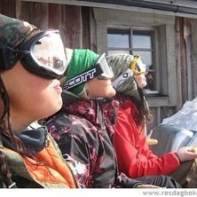 Eva, Louise &Aring; Jag 
Steka  Steka  Steka!!. Foto: Caroline S&ouml;der.