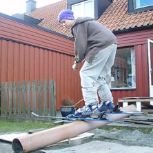 jag shreddar p&aring; baksidan. Foto: Jacob. &Aring;kare: Jag.