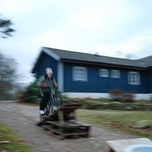 Foto: pappa. &Aring;kare: jag.