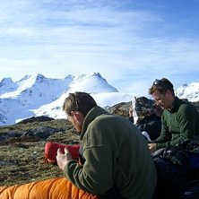frukost p&aring; s&auml;ngen. Foto: Oscar Darle.