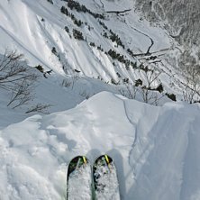 Dax f&ouml;r f&ouml;rsta &aring;ket Hakuba -12!
-Let&amp;#039;. Foto: Robert Hortlund.