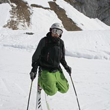 Turistig v&aring;rskid&aring;kning.. Foto: Simon Gavelin. &Aring;kare: Viktor Felln&auml;s.