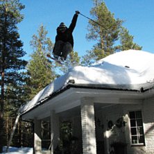 Var fint v&auml;der s&aring; jag o broshan gick ut f&ouml;r att. Foto: JosefWestman. &Aring;kare: AdamWestman.