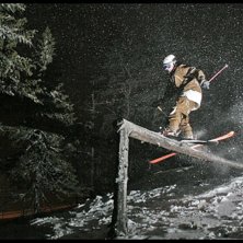 vi hittade ett tr&auml;d som v&auml;lt mitt ute i tand&aring;da. Foto: Jacob Gustafsson. &Aring;kare: Jesper Nor&eacute;n.