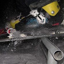 Backyard railing med sj&auml;lv utl&ouml;sare.
Ingen extr. Foto: Marcus Ahlstr&ouml;m. &Aring;kare: Marcus Ahlstr&ouml;m.