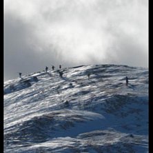 Dagen d&aring; solen kom fram backom molnen. . Foto: M&auml;rta Olson.