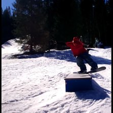 Kungsberget tre dagar efter st&auml;ngning :D grym sol. Foto: K O krull tha man. &Aring;kare: Linus B&auml;ckstr&ouml;m.
