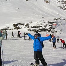 sunny day, sunny smile and joy. Foto: Karl Nilsson (pinn). &Aring;kare: Petter Sundbye.