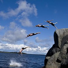 superman!. Foto: Farsan. &Aring;kare: Mikael Sterne.