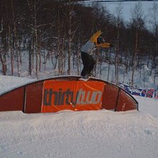 Nosepress p&aring; rainbow.
park.skidhemmet.nu. Foto: Tobias Skoog. &Aring;kare: Jens Ros&eacute;n.