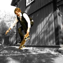 Freestyle Ollie. Foto: Jonas (Fjunesh). &Aring;kare: Samuel Lundh (Delmarindy) .