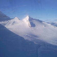Fr&aring;n toppkabinen v&auml;sterut kl 09.10 efter tre dag. Foto: Erik Sanderson.