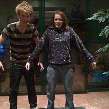 anton jag tycker vi ser sm&aring; ut, uuu.
Iofs var de. Foto: perraplutt.