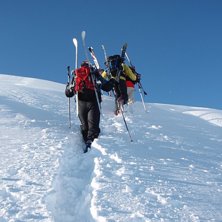 P&aring; v&auml;g till skogen som inte finns... ;-). Foto: Danne Sundstr&ouml;m.