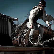 V&aring;r &aring;k1 p&aring; backyard rail
ingen sn&ouml; fanns till. Foto: Elin Ingemarsson. &Aring;kare: Christoffer Ingemarsson.