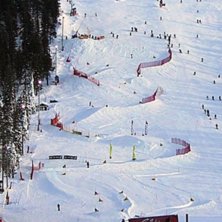 Saab Crossmax 2002 skiercross banan i Tand&aring;dalen. Foto: Johan &Aring;kesson. &Aring;kare: ok&auml;nd.