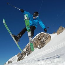 Lite foto och chill en solig dag i Sport Gastein. Foto: Julius Lundberg. &Aring;kare: John Mol&eacute;n.