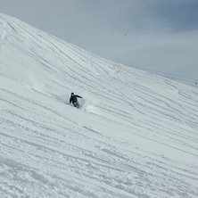 Massor med sn&ouml; i Hemavan. Foto: Irre. &Aring;kare: Markus Bro.