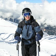 L&aring;ga moln i Chamonix.. Foto: Sten. &Aring;kare: Anton.