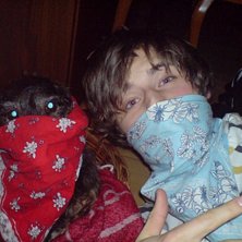 Jag och min gangstah polare e&amp;#039;doggo under. Foto: Jacob. &Aring;kare: Jacob och e&amp;#039;doggo.