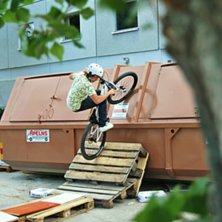 Liten &amp;quot;QP&amp;quot; vi byggde. Foto: David Loforsen. &Aring;kare: Alexandros Bakos.