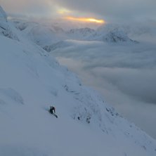 Kjostind i november. Parkera 6 min med bil fr&aring;n M.