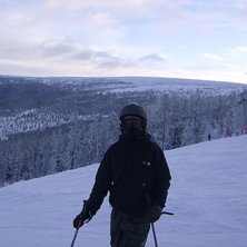 jag i st&ouml;ten . Foto: Adam Woldenius. &Aring;kare: Simon Ryling.