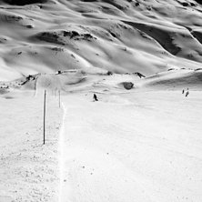 Leisse-pisten p&aring; Grande Motte, Tignes.. Foto: Hedda Berander. &Aring;kare: Cecilia Cronqvist.