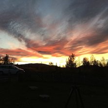 Fine farger i fjellet.
Det er varierende temperatu.