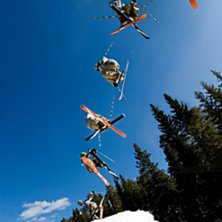 bakl&auml;nges trippel-varv med mute. Foto: Simon Pontare. &Aring;kare: Sante.
