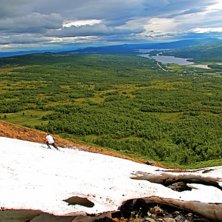 Efter n&aring;gra d&aring;liga dagars fiske best&auml;mde vi oss. Foto: Johan Bogg. &Aring;kare: Anders N&auml;s&eacute;n.