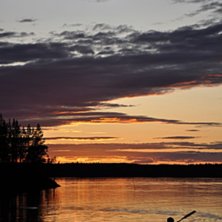 En din kv&auml;ll f&ouml;r att paddla lite :D. Foto: Edvin Modigh. &Aring;kare: Oscar Modigh.